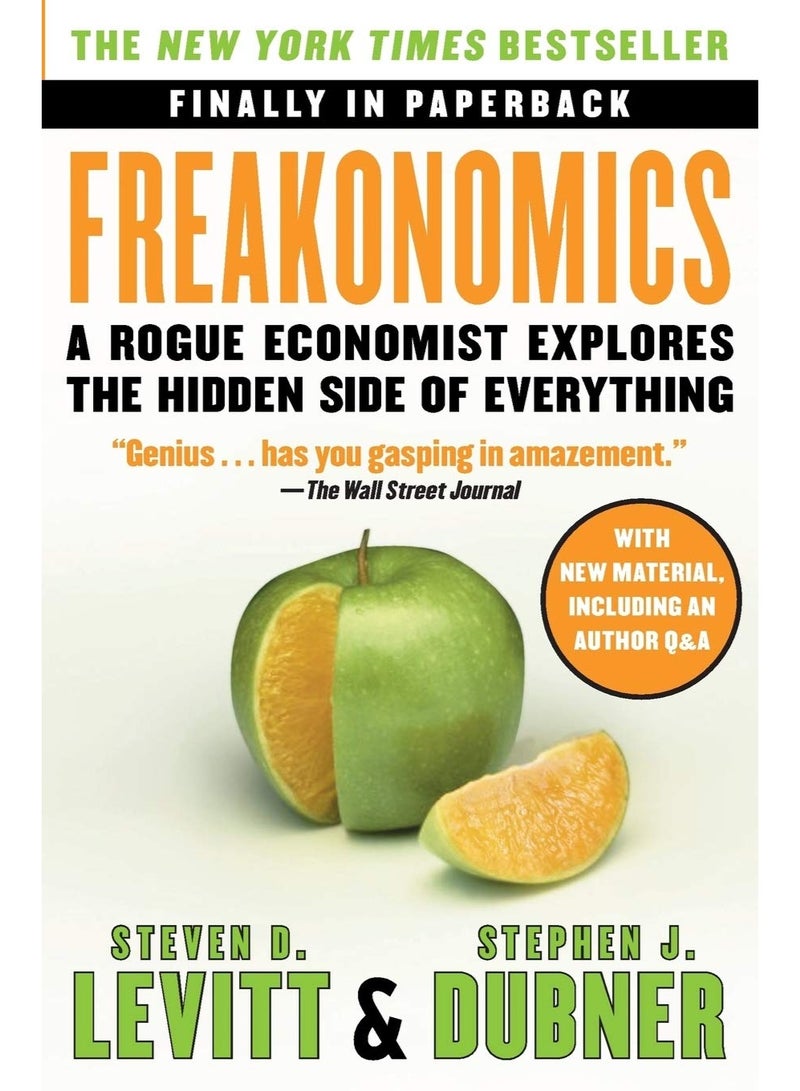 فريكونوميكس: اقتصادي متمرّد يستكشف الجانب الخفي لكل شيء